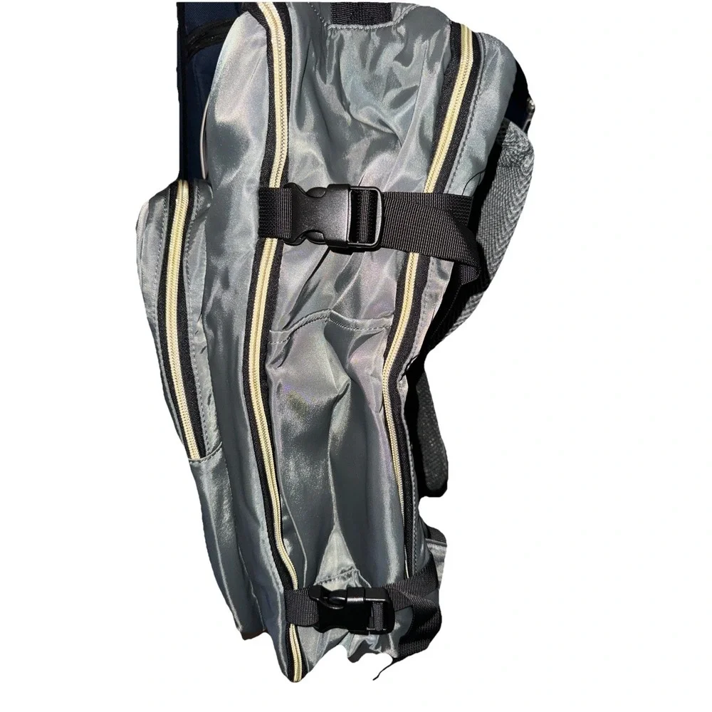 LoveVook Laptop Carryon Travel Backpack 40 L W/ 3 Packing Cubes 18 X 14 Gray NWT